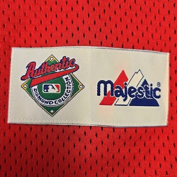 VTG MAJESTIC ST. LOUIS CARDINALS #25 MCGWIRE 1998 HOME RUN CHAMP JERSEY XXL USA - Picture 9 of 12